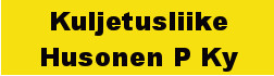 Kuljetusliike P. Husonen Oy logo